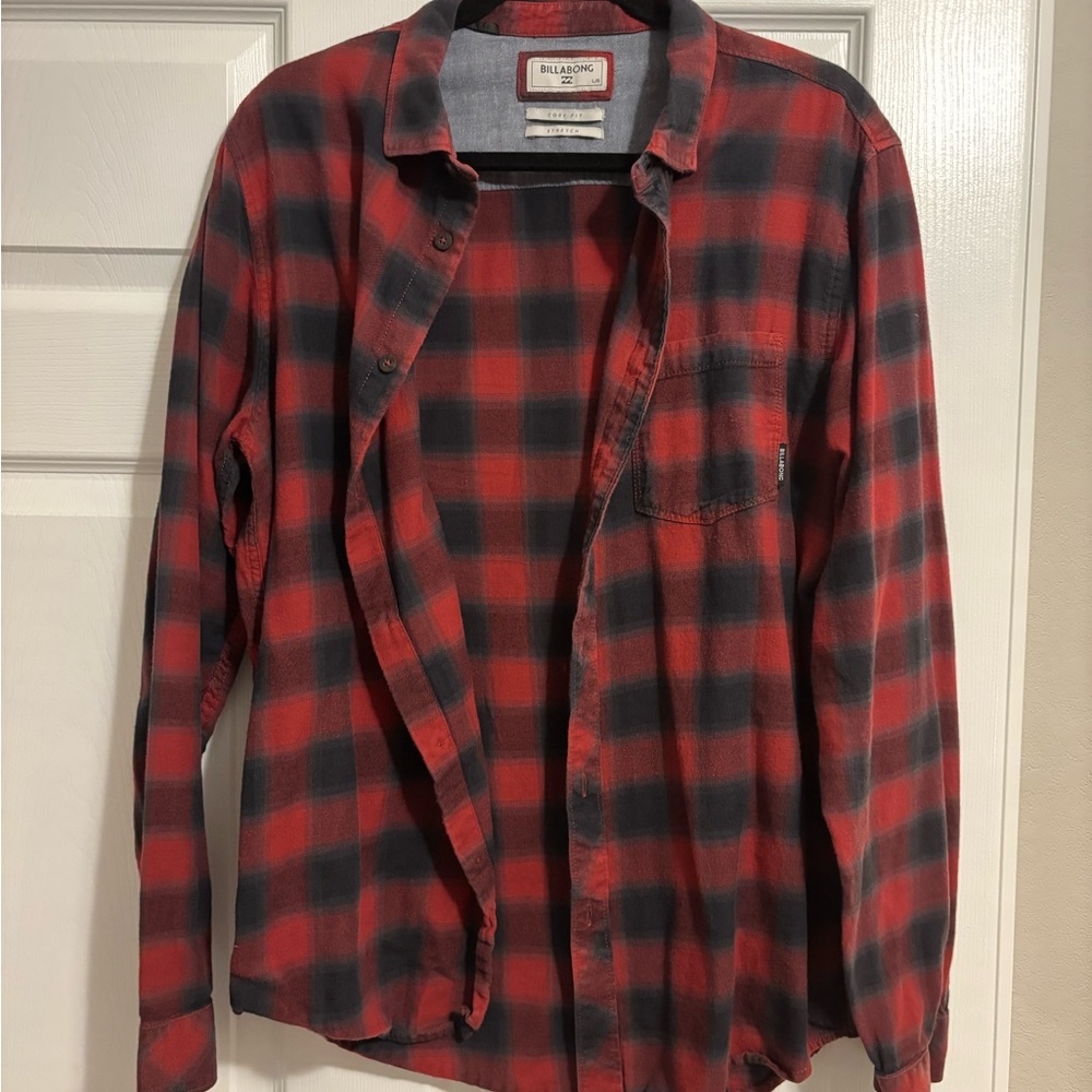 Billabong Men's Flannel Shirt